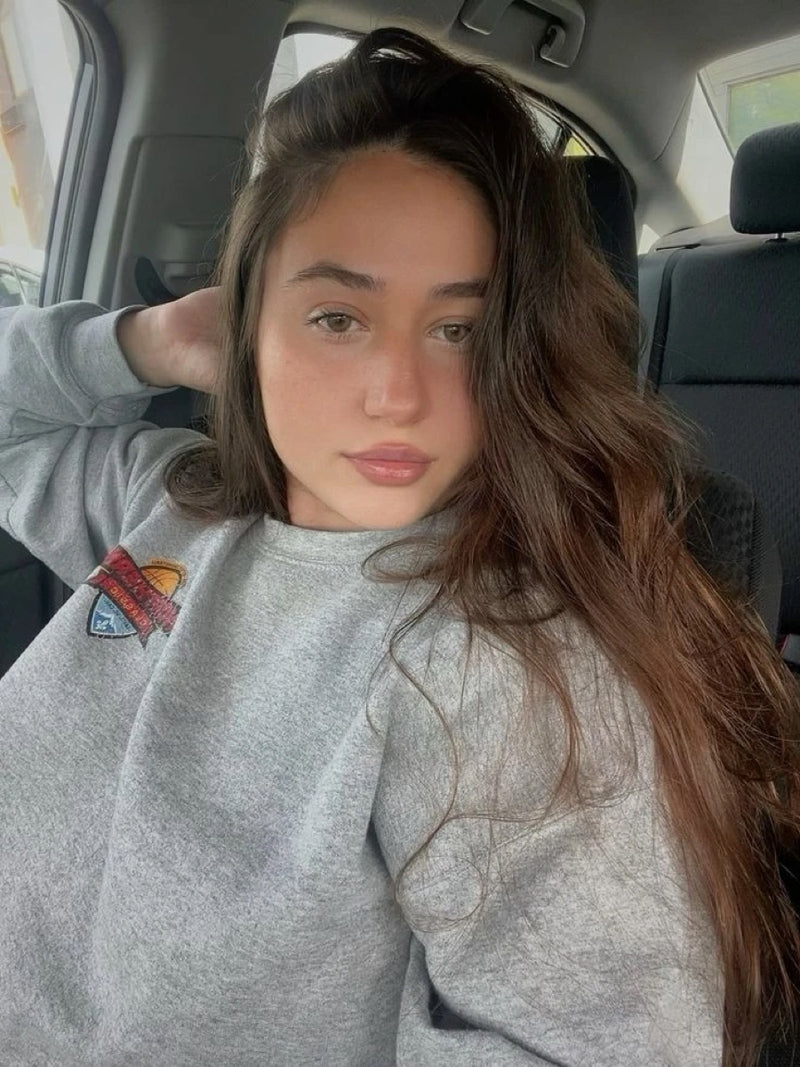 Natural glowing skin portrait